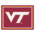 Virginia Tech - Virginia Tech Hokies 8x10 Rug VT Primary Logo Maroon