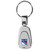 New York Rangers® Steel Teardop Key Chain