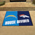 NFL House Divided - Chargers/ Broncos House Divided Mat House Divided Multi