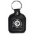 Winnipeg Jets Square Leatherette Key Chain