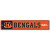 Cincinnati Bengals Street / Zone Sign 3.75" X 19"