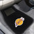 NBA - Los Angeles Lakers 2-pc Embroidered Car Mat Set 17"x25.5"