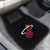 NBA - Miami Heat 2-pc Embroidered Car Mat Set 17"x25.5"