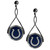 Indianapolis Colts Tear Drop Earrings