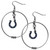 Indianapolis Colts 2 Inch Hoop Earrings