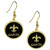 New Orleans Saints Gold Tone Earrings
