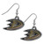 Anaheim Ducks® Chrome Dangle Earrings