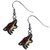 Arizona Coyotes® Chrome Dangle Earrings