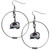 Colorado Avalanche® 2 Inch Hoop Earrings