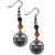 Edmonton Oilers® Fan Bead Dangle Earrings