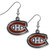 Montreal Canadiens® Chrome Dangle Earrings