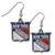 New York Rangers® Chrome Dangle Earrings