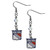 New York Rangers® Crystal Dangle Earrings