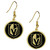 Vegas Golden Knights® Gold Tone Earrings