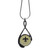 New Orleans Saints Tear Drop Necklace