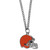 Cleveland Browns Chain Necklace with Small Charm