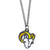 Los Angeles Rams Chain Necklace with Small Charm