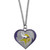 Minnesota Vikings Heart Necklace