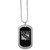 New York Rangers® Chrome Tag Necklace