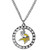 Minnesota Vikings Rhinestone Hoop Necklaces