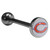 Chicago Bears Inlaid Barbell Tongue Ring