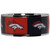 Denver Broncos Steel Inlaid Ring Size 12