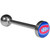 Montreal Canadiens® Inlaid Barbell Tongue Ring
