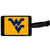 W. Virginia Mountaineers Luggage Tag