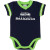 Seattle Seahawks Baby Boy Jersey Bodysuit