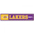 Los Angeles Lakers Street / Zone Sign 3.75" X 19"