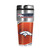 Denver Broncos 16 oz. Travel Tumbler with Metallic Graphics