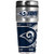 Los Angeles Rams 16 oz. Travel Tumbler with Metallic Graphics