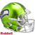 Seattle Seahawks Helmet Riddell Authentic Full Size Speed Style FLASH Alternate
