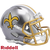 New Orleans Saints Helmet Riddell Replica Mini Speed Style FLASH Alternate