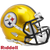 Pittsburgh Steelers Helmet Riddell Replica Mini Speed Style FLASH Alternate