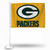NFL Rico Industries Green Bay Packers G Logo Car Flag (Yellow)