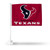 NFL Rico Industries Houston Texans Red Background Car Flag