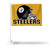 NFL Rico Industries Pittsburgh Steelers Car Flag (Helmet Desgin)