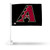 MLB Rico Industries Arizona Diamondbacks Black Car Flag