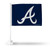 MLB Rico Industries Atlanta Braves Logo Car Flag