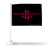 NBA Rico Industries Houston Rockets Black Car Flag