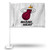 NBA Rico Industries Miami Heat White Car Flag