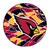 Arizona Cardinals NFL x FIT Roundel Mat NFL x FIT Pattern & Team Primary Logo Pattern