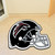 Atlanta Falcons Mascot Mat - Helmet Falcon Primary Logo Red