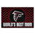 Atlanta Falcons Starter Mat - World's Best Mom Falcons Primary Logo Black