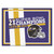 Baltimore Ravens Dynasty 8x10 Rug Ravens Helmet Logo 2x Purple
