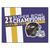 Baltimore Ravens Dynasty All-Star Mat Ravens Helmet Logo 2x Purple