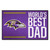 Baltimore Ravens Starter Mat - World's Best Dad Ravens Primary Logo Purple