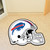 Buffalo Bills Mascot Mat - Helmet Buffalo Primary Logo Blue