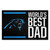 Carolina Panthers Starter Mat - World's Best Dad Panthers Primary Logo Black